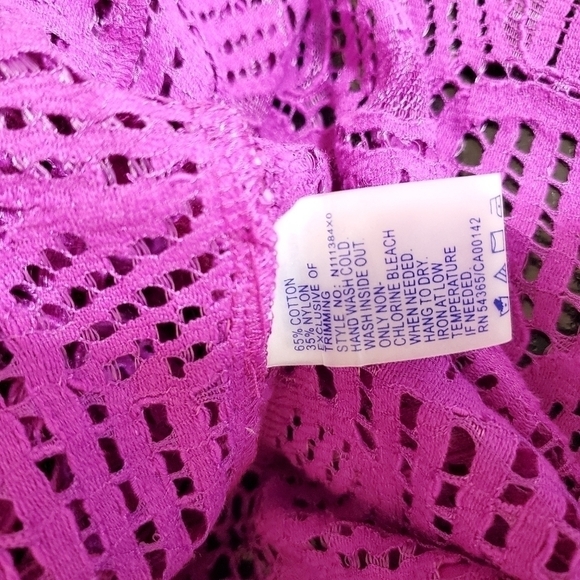 PETER Nygard blazet jacket size Medium Purple - Picture 11 of 14